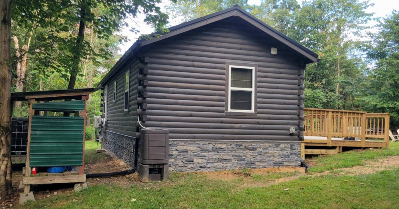 Northern Slate cabin side