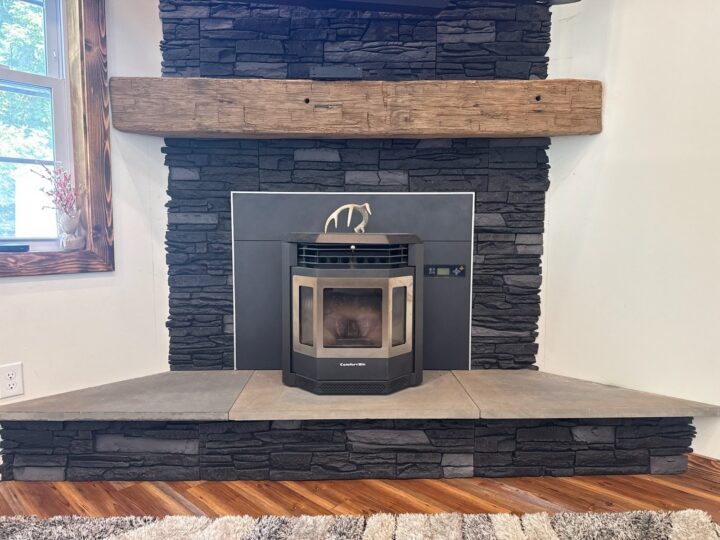 Dan’s Pellet Stove Surround