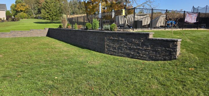 David’s Coffee Retaining Wall