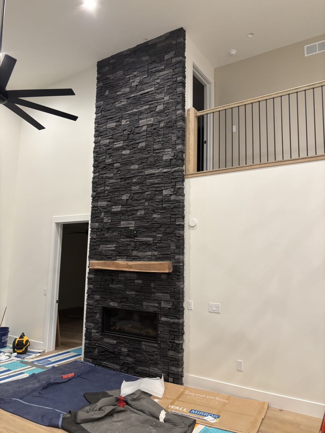 Jack's Iron Ore fireplace wall other angle