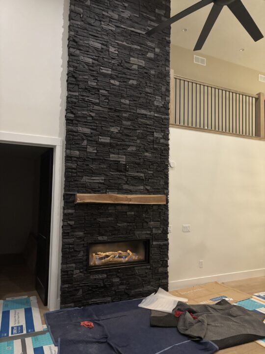 Jack’s Iron Ore Fireplace